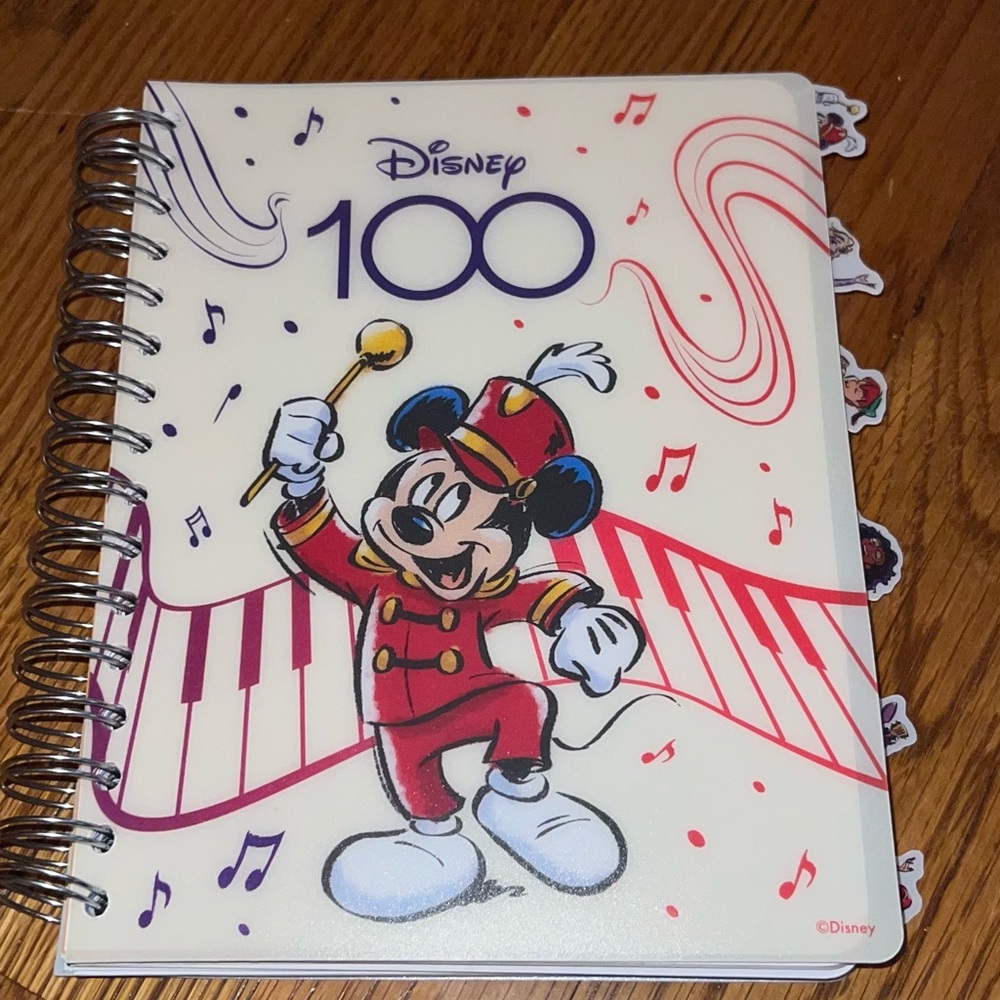 Disney 100 Mickey Mouse Musical Notebook - NWT